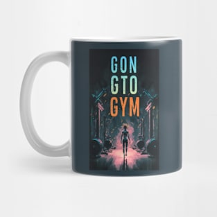 Going to Gym Sci fi Gym motivation Mug